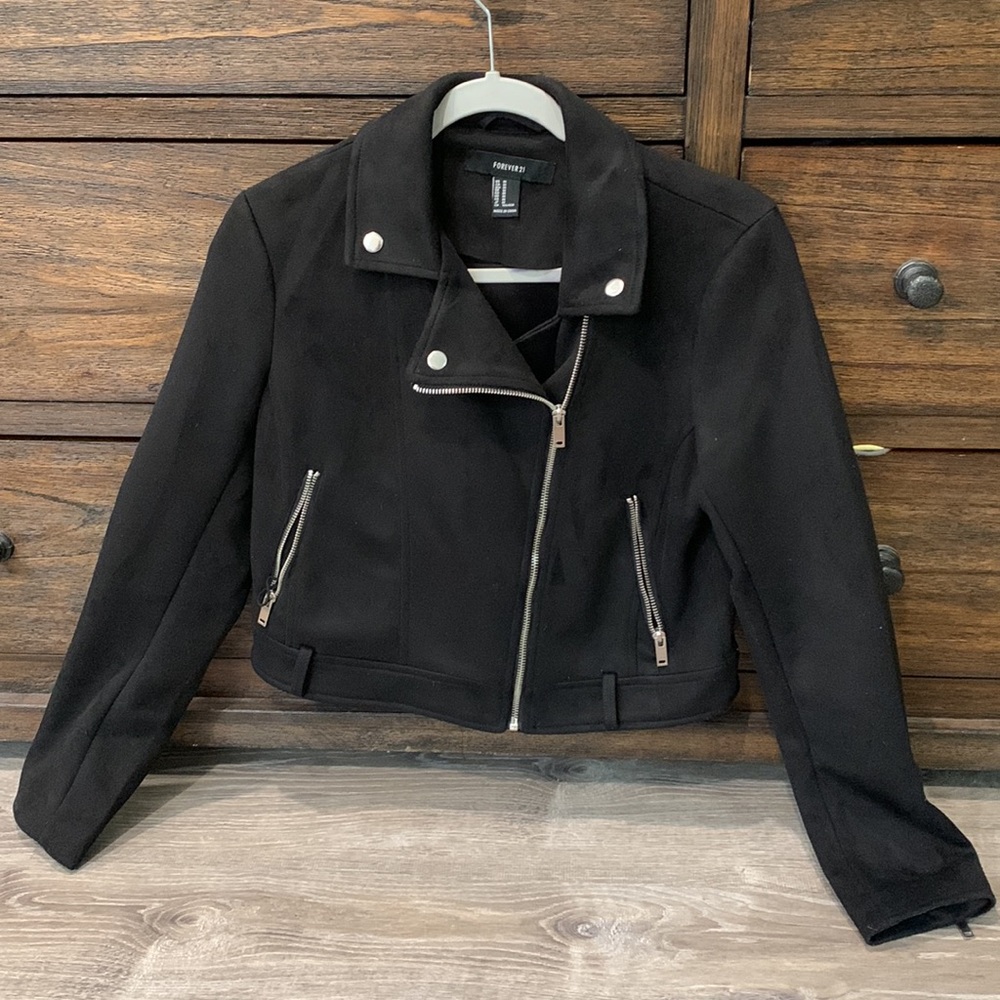 Black Suede Jacket - image 1